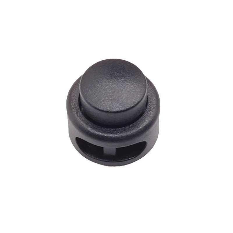 Пластиковая Пряжка для карт кроссовки с двойным отверстием, Регулировочная пружинная Пряжка, пластиковая Двусторонняя Пряжка, веревка для этикеток, колокольчик