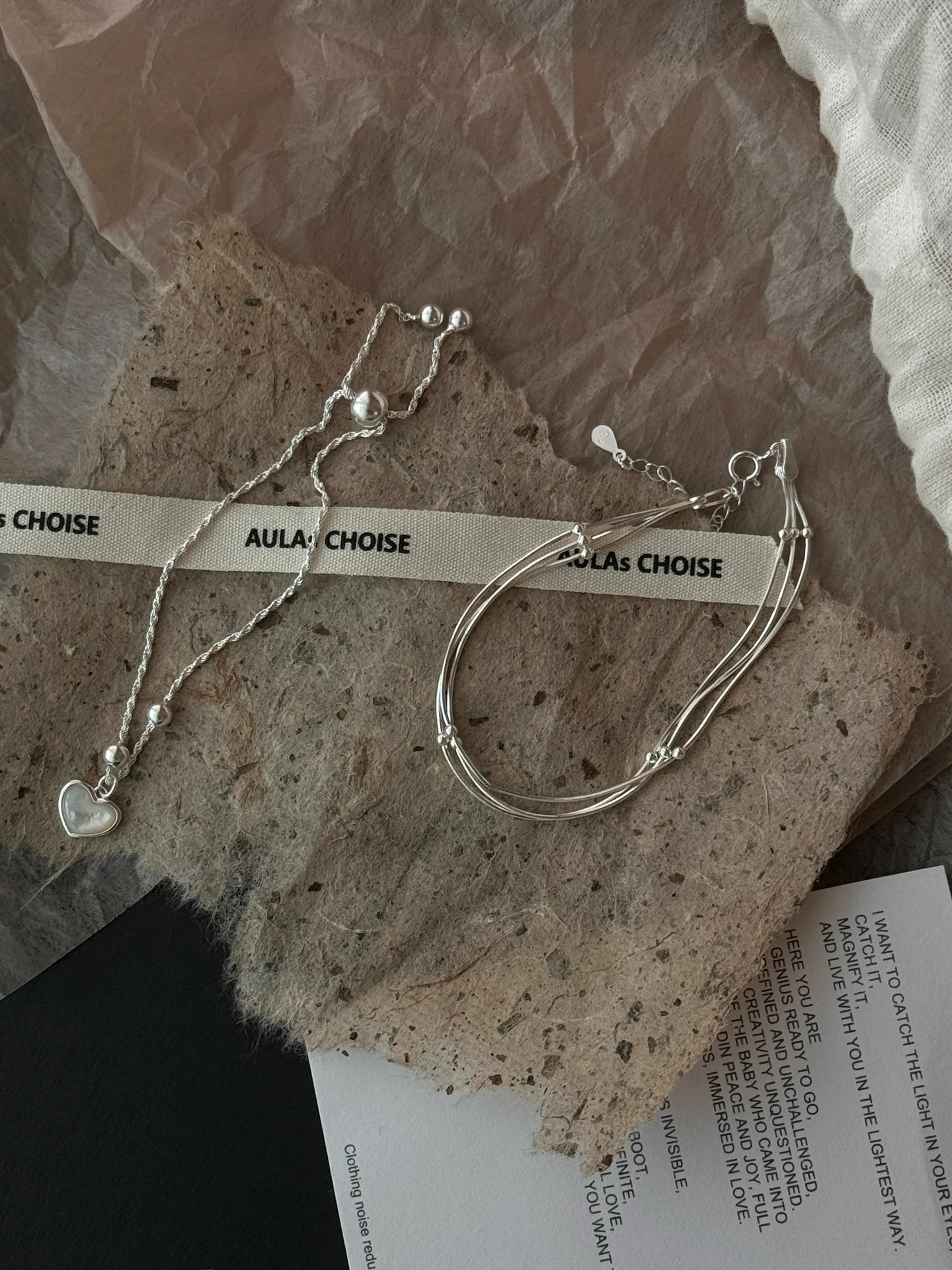 8g Weight 925 Silver Pendant Material Sterling Silver Plating Geometric Solid Color Bracelets
