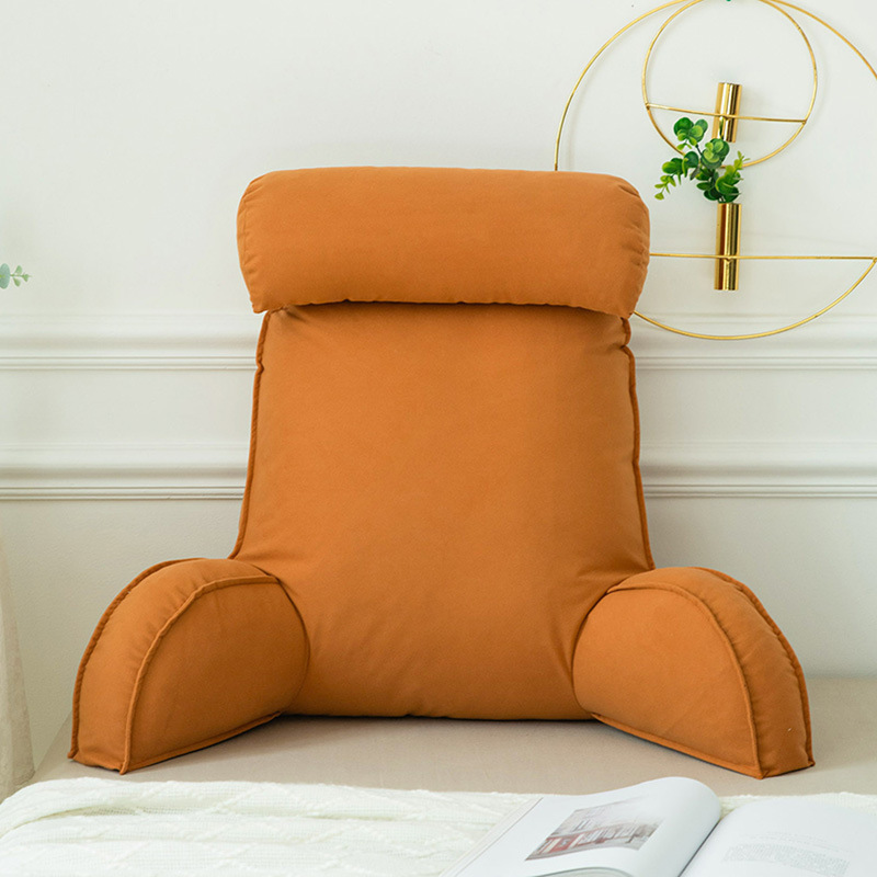 Almohada para teléfono móvil, almohada de lectura para cama, cojín para cabecero, respaldo grande, asiento de sofá, almohada de soporte lumbar, cojín de sofá.