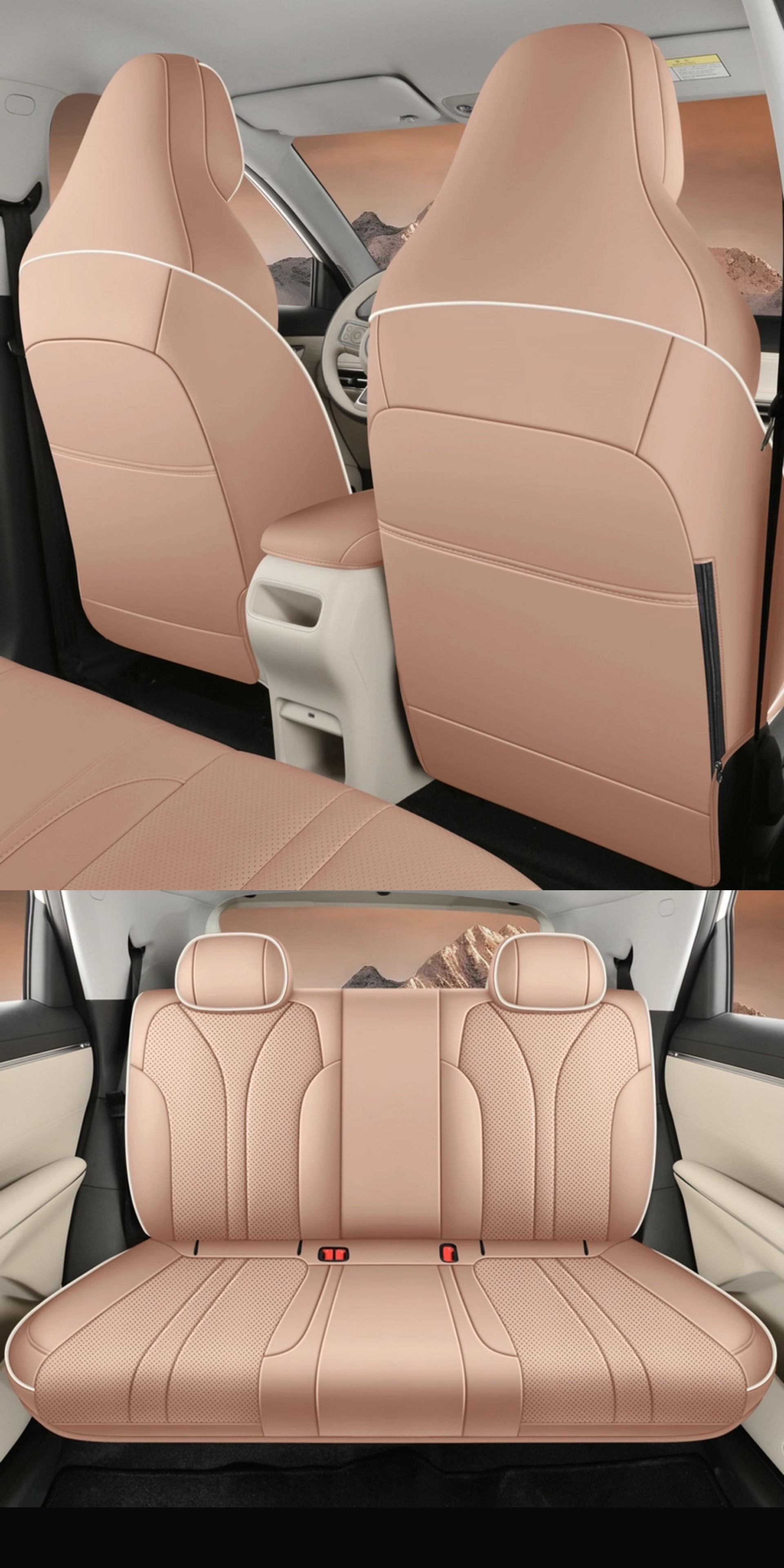 25 Models of Wuling Binguo S Seat Covers, All-Inclusive Special Leather Seat Covers, Universal Car Interior Decorations for All Seasons, Car Seat Covers