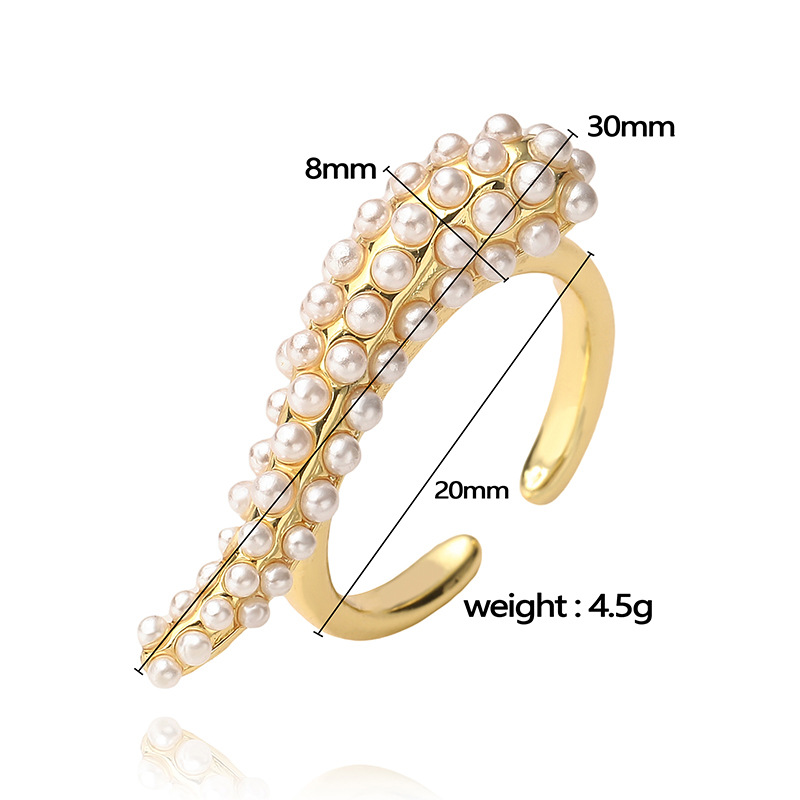 11g Weight Artificial Pearls Inlay Material Jewelry Set Classification Jewelry Set Quantity Holiday, Banquet, Daily Occasion Copper Material Geometric Pattern Women's Gender Inlay Design Elegant Style Wholesale Jewelry Elegant Geometric Copper Artificial Pearls Inlay Jewelry Set 3