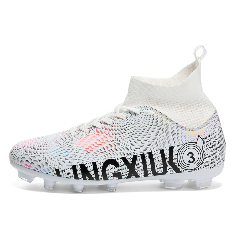 Transfronterizo 31-48 tamaño C Luo zapatos de fútbol de uñas largas y cortas zapatos de competición para estudiantes adultos de alto rendimiento entrenamiento zapatos de fútbol