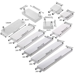 アルミ水冷ヘッド30/40/80/120/16冷凍シート放熱器冷熱交換器コンピュータcpuビデオカード液冷