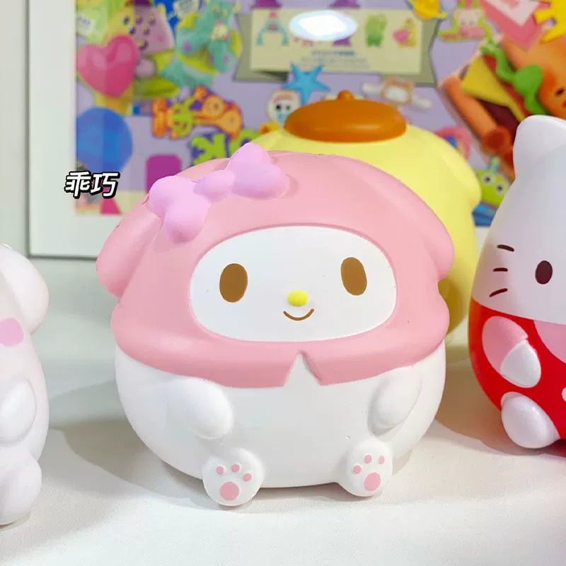 Sanrio, мультяшная слизь, высококачественная игрушка, антистресс, подарок на день рождения