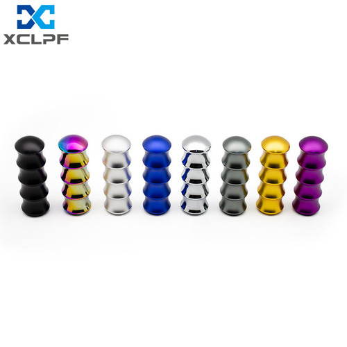 Car Modification Manual Gear Shift Head with Anti-Slip Aluminum Alloy Ratchet Gear Shift Handle 