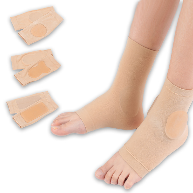 Hot-selling Amazon Skate Padded Silicone Gel Cover Riding Boots Skate Bite Heel Protective Cover