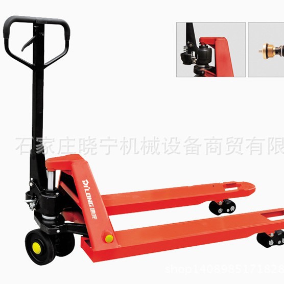 石家庄手动叉车哪里卖供应邯郸 唐山5吨液压搬运车 地牛 升降