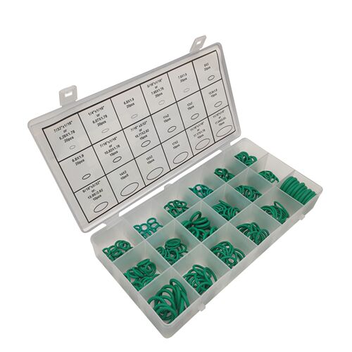 270PC green sealing ring repair boxed O-ring nitrile rubber ring gasket resistant to high pressure and high temperature rubber ring