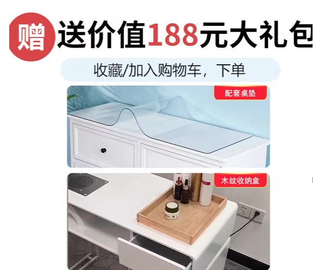 Mesa y silla de manicuras set de precio especial económico simple y doble lujo ligero multifuncional de mármol chino manicuras mesa de crema de viento