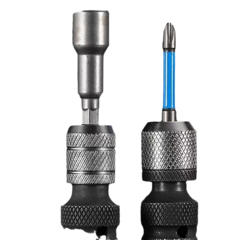 Fábrica al por mayor nuevo adaptador de llave eléctrica engrosada accesorios universales taladro completo manga telescópica taladro eléctrico