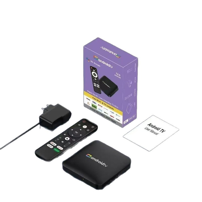 新款电视盒子T1s外贸机顶盒wifi6 5g电视播放器4K高清安卓10|undefined