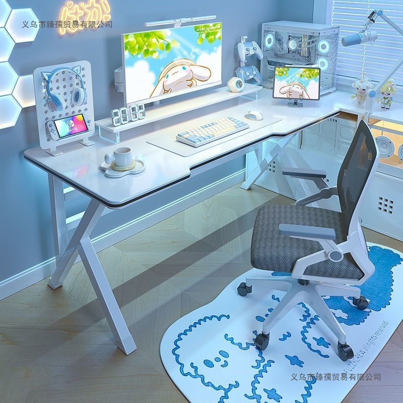 Desktop Computer Table Home Bedroom Internet Celebrity E-Sports Table Game Table Office Desk Study Table Rental House Simple Table