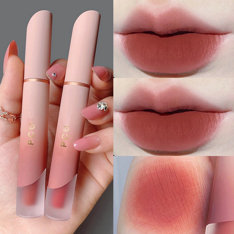 Gentle cream lip mud lip glaze waterproof and non-fading velvet matte matte lipstick for female students party affordable without makeup