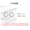 Advanced zirconium, earrings from pearl, European style, suitable for import, high-end, diamond encrusted, light luxury style