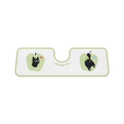 Easy to Clean Customizable, Avtomobil döşəmə paspasları - lime-one-piece-rear-seat-silk-loop-50135cm1969-5315