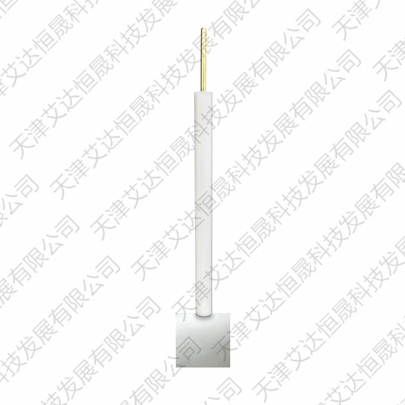 Электродный стержень с платиновым листом из тетрафторина