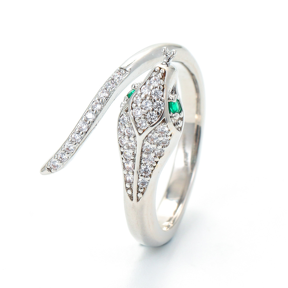Geometric Pattern Unisex Gender Geometric Metal Plating Zircon Unisex Single Ring