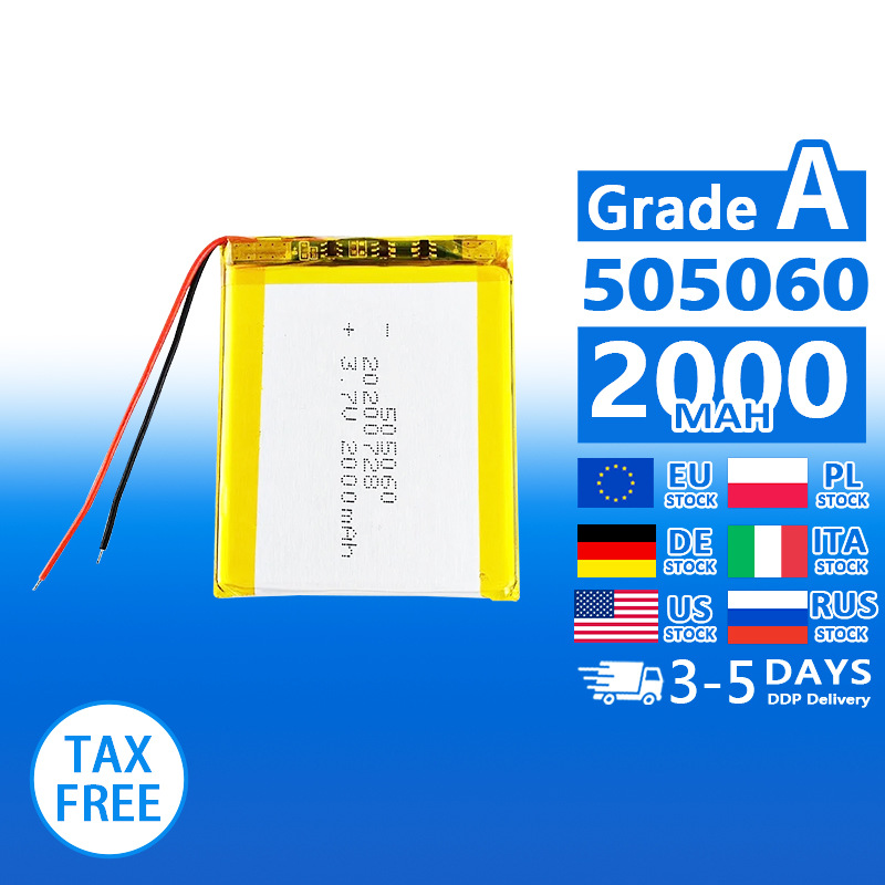 505060 3.7v2000mAh Camping light Bluetooth speaker microphon