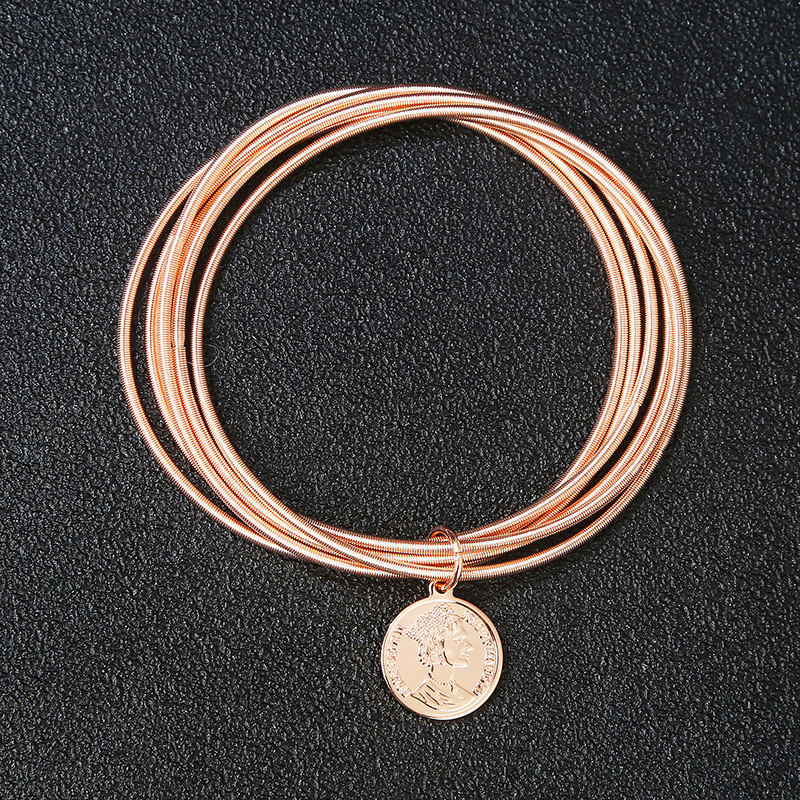 1 Piece Ethnic Style Human Crown Metal Plating Womenu0027S Bracelets