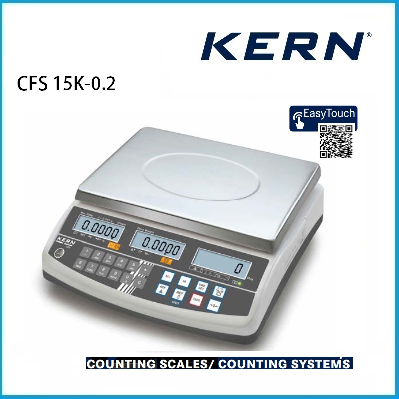 15kg 计数秤 专业高分辨率 CFS 15K0.2 KERN品牌
