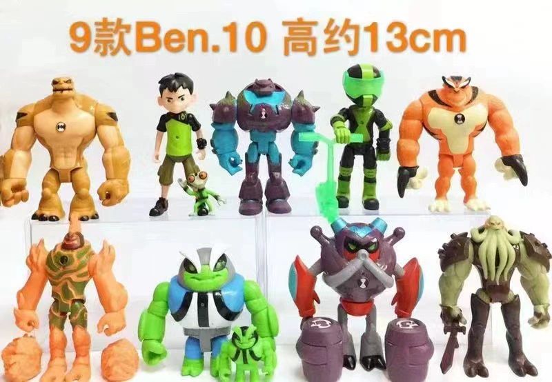 8 моделей/9 моделей/11 Земной защитник Ben10, ручная работа, кукла героя, украшение для торта