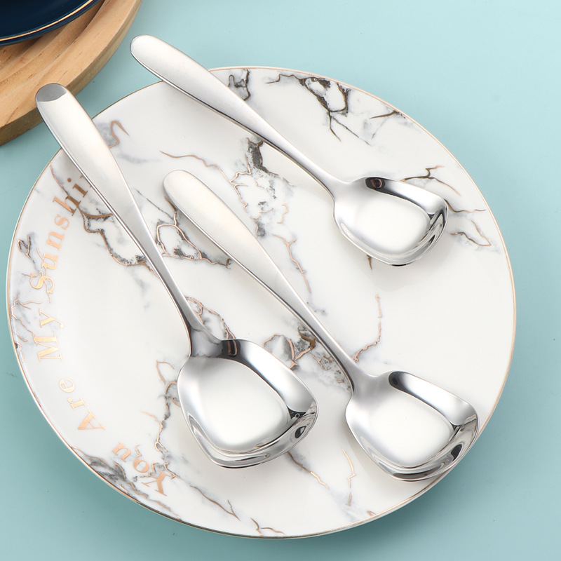 304 acero inoxidable cucharada