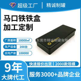 金属文具收纳铁盒 长方形工具铁盒定制 马口铁学生佩带金属笔盒