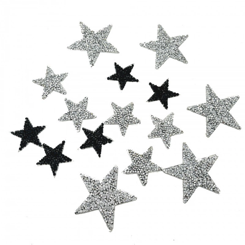 Горячая страз горячего расплава клея пятиконечная звезда горячего сверления