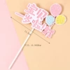 Baby One Year Old Balloon - Pink【B6-220】