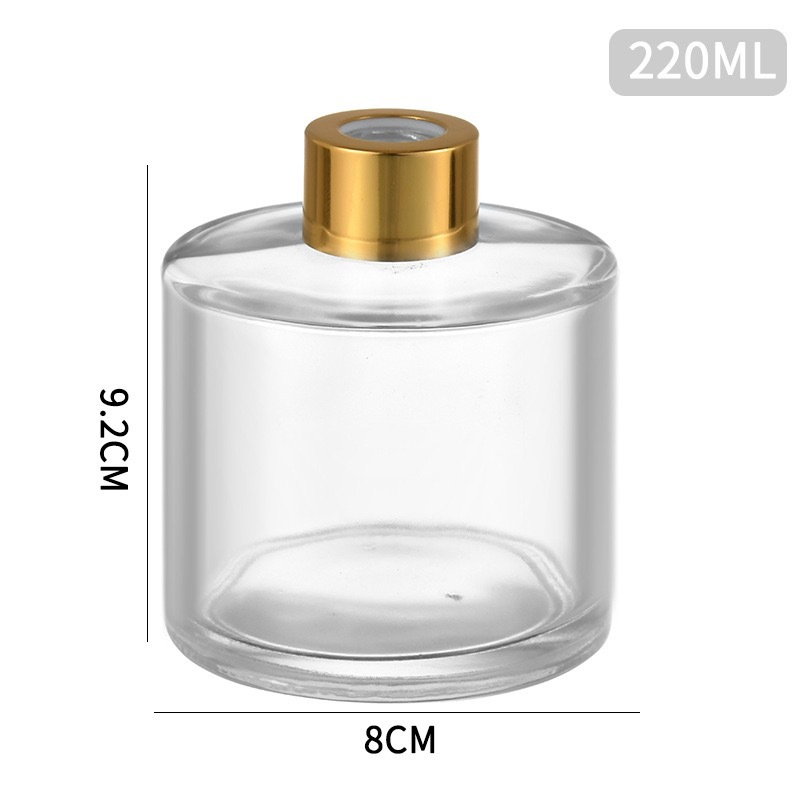 Botella cilíndrica de perfume sin fuego botella de perfume de expansión de perfumes de caña botella de perfume de difusión botella de aceite esencial perfumes de expansión de perfumes para el hogar