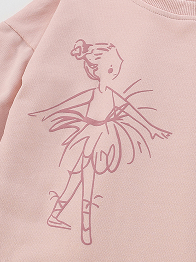 Trajes de niñas malwee transfronterizos otoño y invierno nuevos niños europeos y estadounidenses cuello redondo manga larga lindos dos juegos de niñas pequeñas