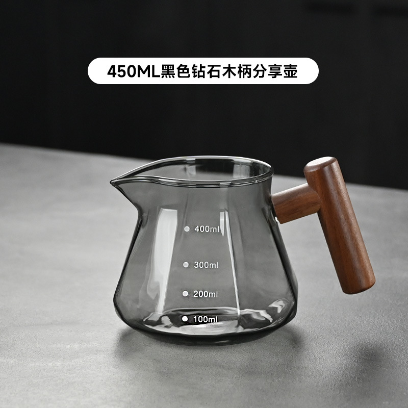 Café obsidiana tipo diamante mano café compartir olla filtro taza nube mano cafetera traje