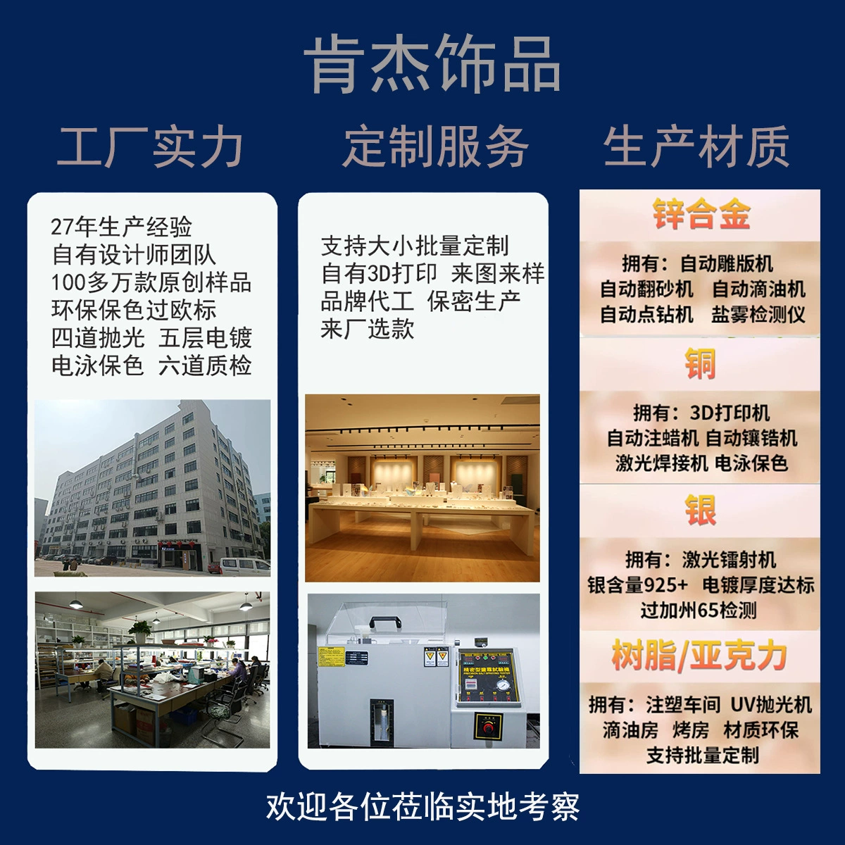 Kenjay источник Заводская поддержка пользовательские украшения цинковый сплав медная Серебряная смола для сопоставления пользовательских ожерелий серьги кольцо