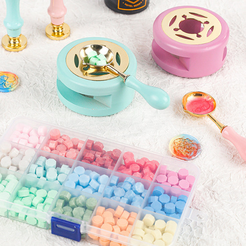 Retro fire paint seal special wax melting spoon creative metal spoon fire paint wax heating tool same day delivery