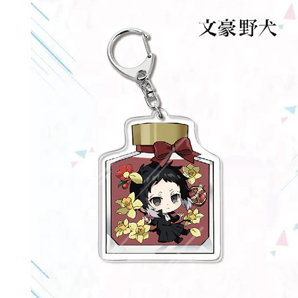 Вэньхао дикая собака аниме переферийный акриловый брелок Ttarzhi Nakajima Campus Creative Pendant маленький подарок