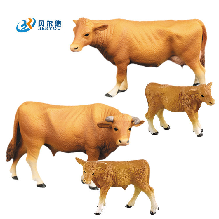 Modelos de Animales Salvajes Simulados Transfronterizos, Tigre, León, Elefante, Juguetes de Modelos de Animales, Serie de Simulación de Modelos de Animales