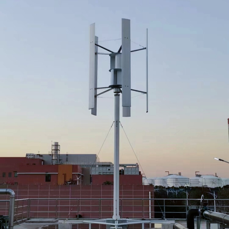 H型垂直軸風力発電機 10kw380v 微風発電 垂直型系統連系垂直軸風力発電システム|undefined