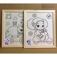 ���l��ͯ�Tɫdiy�ֹ�ľ����ɫ�T�f�� ԭľ��ˮ�ʮ��������
