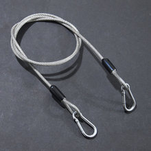 现货不锈钢钢丝绳索具 拉索安全绳限位绳威亚吊具承重绳代发批发