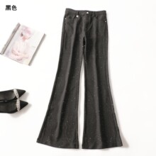 246876 秋长款休闲裤深圳铭薇批发品质女装清仓工厂深圳