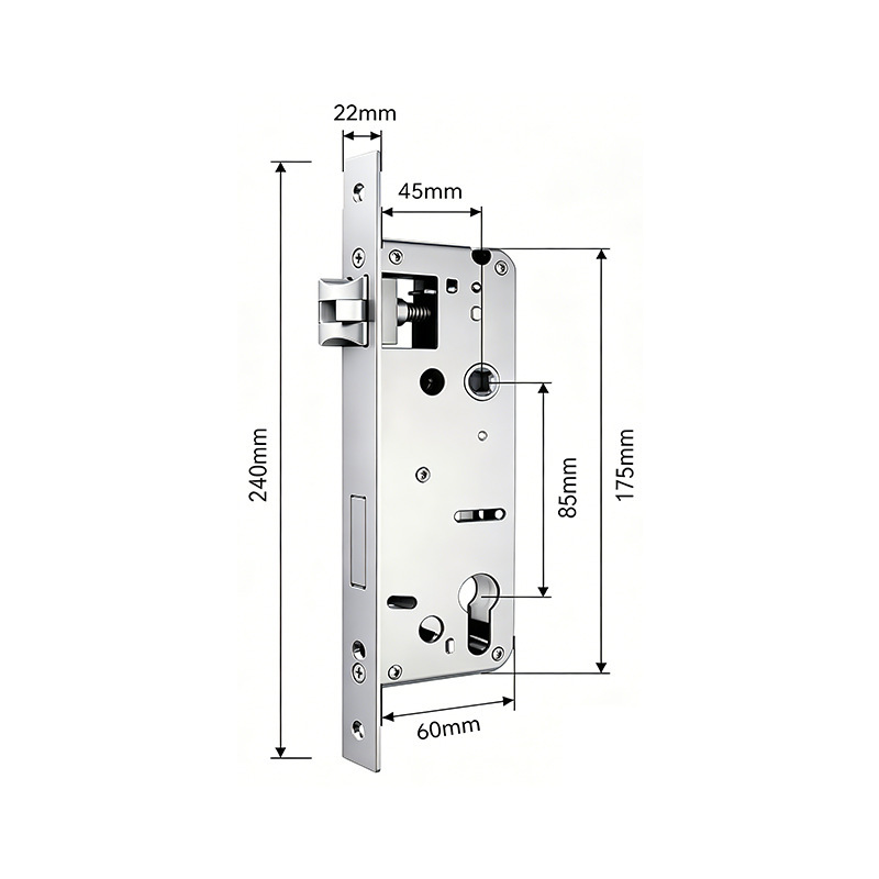 Cerradura inteligente TTLOCK de aleación de aluminio con huella dactilar y WiFi, superventas transfronteriza, para puertas de madera, con diseño antigraffiti, para apartamentos, del fabricante.