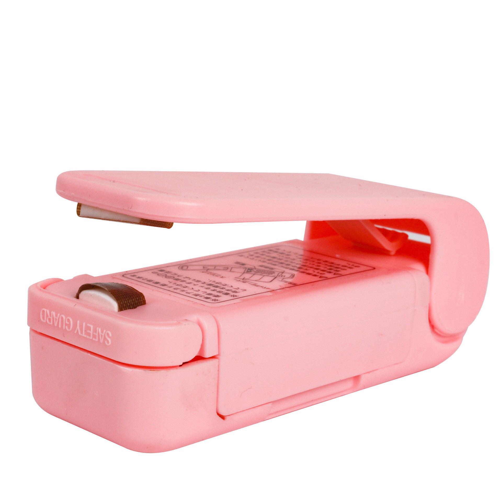 Snack portátil mini máquina de sellado de plástico pequeña máquina de sellado de bolsas de plástico máquina de sellado de calor de presión de la mano del hogar al por mayor