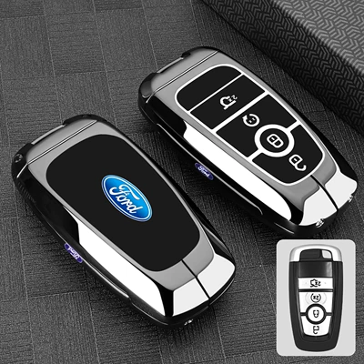 Shell Buckle for Men — Static Rod/Key Bag - model-b-mondeo-gun-black-single-shell