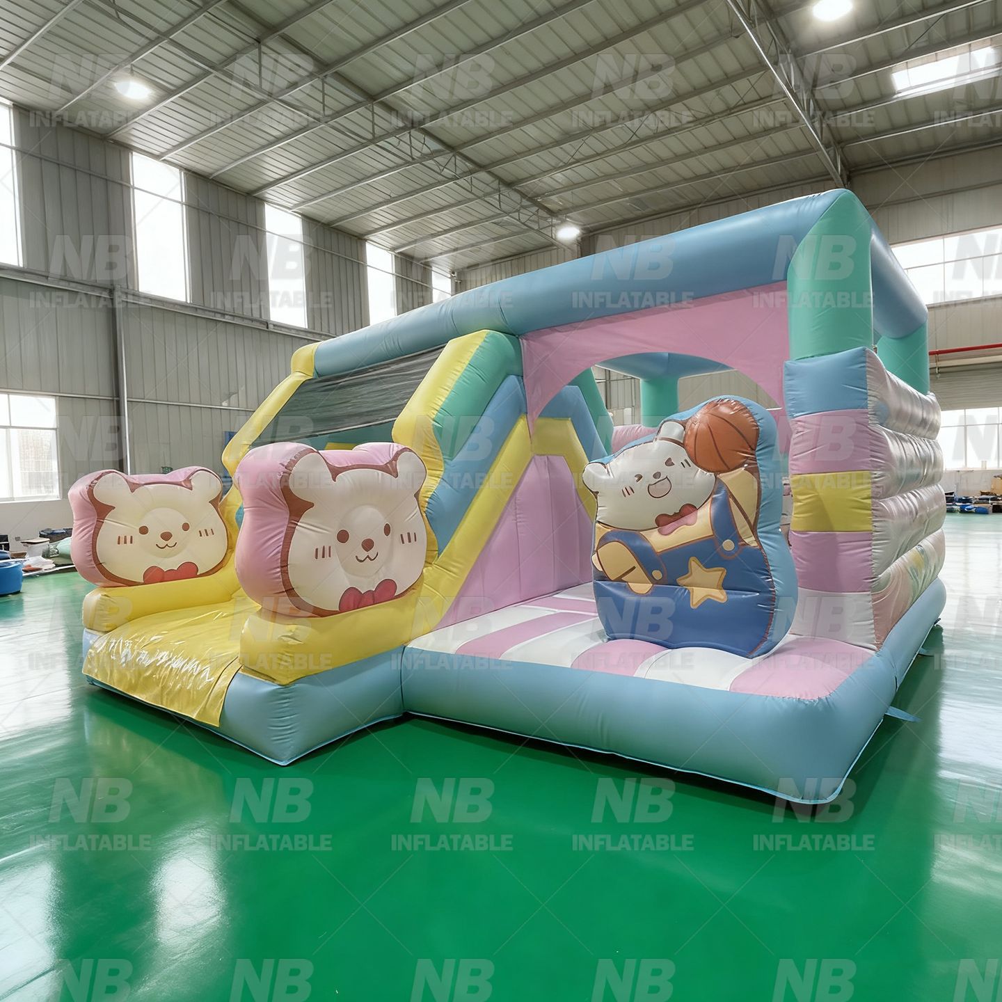 Casas inflables para niños indoor y outdoor jardín sala de rebote cama pequeña piscina inflatable castillo traviesos