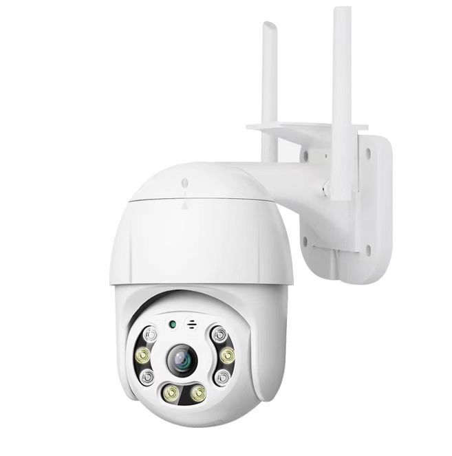 1080P cámara de monitoreo HD Full Color Night Vision inalámbrica WiFi 360 grados monitor doméstico al aire libre