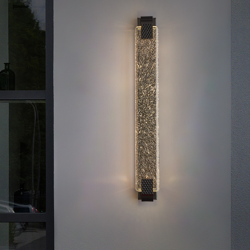 Decoración minimalista pasillo decoración lámpara de cabecera luz pared de fondo lámpara de cama lujosa lámpara de pared escalera dormitorio fondo sala de estar detrás