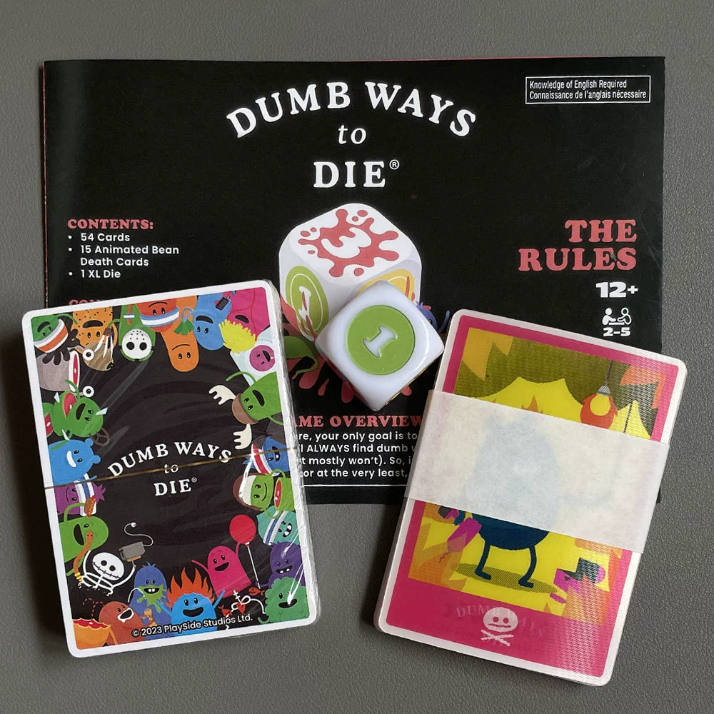 Плюшевые карточные игры Dumb Ways to Die