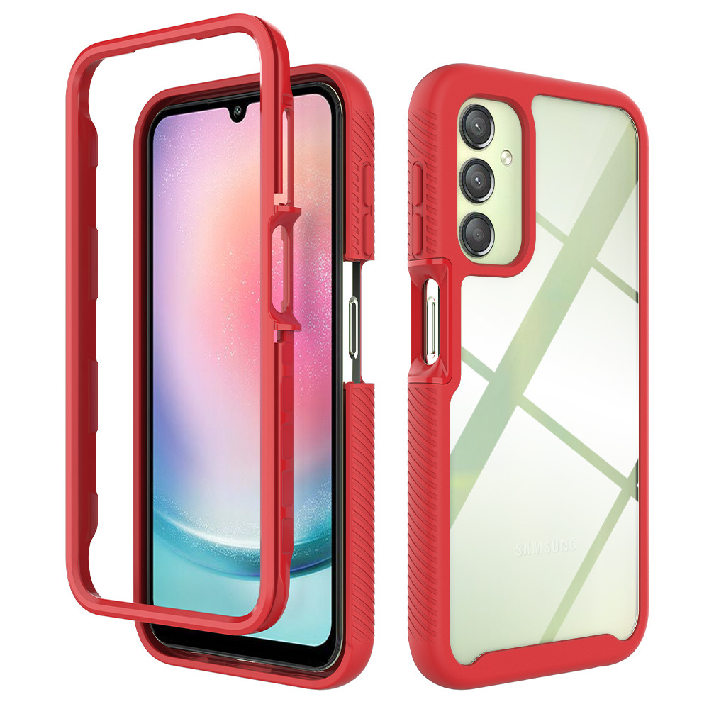 MOQ100 aplicable SAM A25 5G Cielo estrellado Funda protectora a prueba de tres Samsung Funda protectora dos en uno TPU + PC resistente a caídas