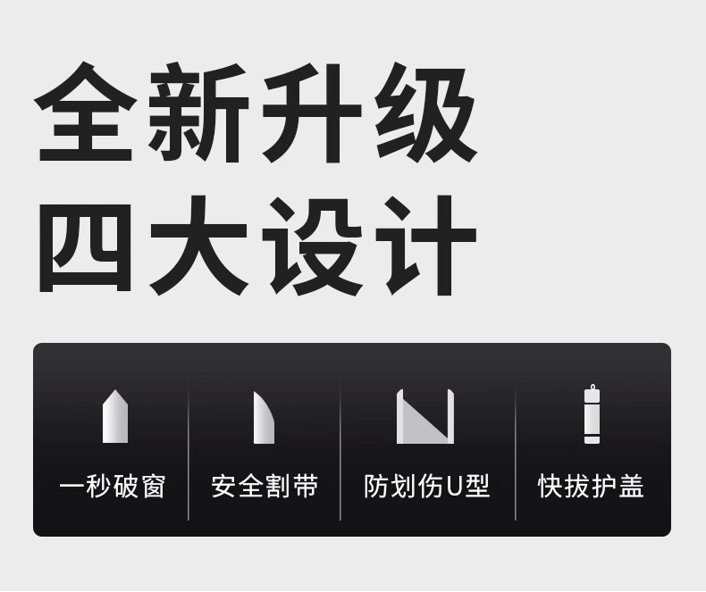 【Premium Selection】Car Safety Hammer, Life-Saving Hammer, In-Car Window Breaker, Multifunctional Emergency Window Breaker