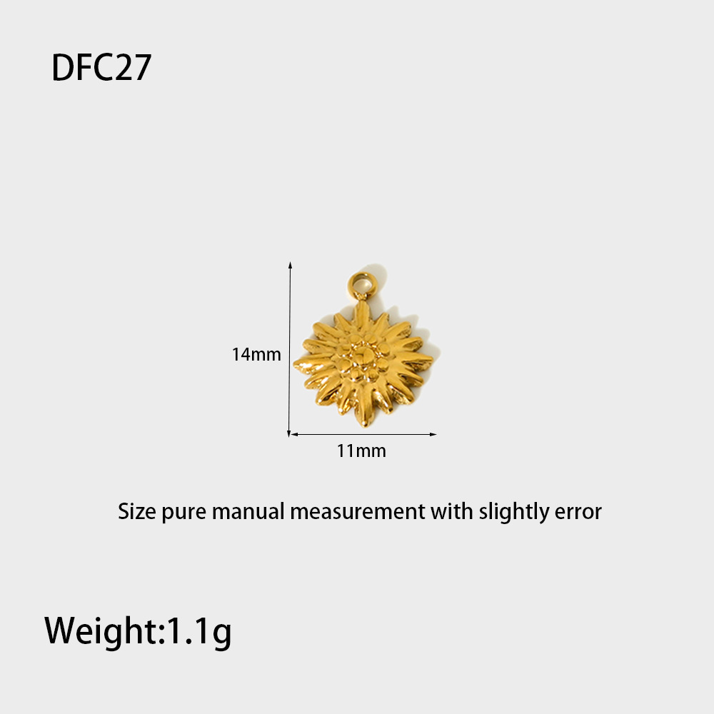 5g Weight 0.03µm-0.05µm Gold Plating Thickness PVD Coated Gold Plating Process Pendant Jewelry Making Type 18K Real Gold Plated Plating Material 1 Piece Quantity 304 Stainless Steel Material Portrait, Starburst, Heart Shape, Shell Pattern Casual, Simple Style Style Plating Craft 1 Piece 304 Stainless Steel Letter Heart Shape Floral Jewelry Accessories Pendant 1